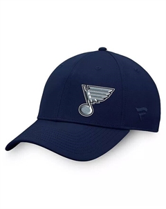 Мужская темно-синяя регулируемая шляпа с логотипом St. Louis Blues Authentic Pro Road Offset, синий Fanatics