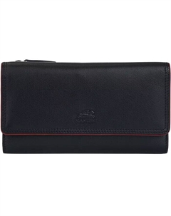 Женский кошелек Sonoma с защищенным RFID-клатчем, коричневый Mancini