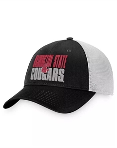 Мужская черная и белая кепка Washington State Cougars Stockpile Trucker Snapback, черный Top of the world