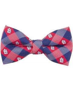Мужской галстук-бабочка в клетку St. Louis Cardinals, синий Eagles wings
