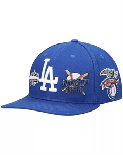 Мужская шерстяная кепка Royal Los Angeles Dodgers All-Star Multi Hit Snapback Pro standard