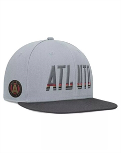 Мужская серая кепка Atlanta United FC дымчатая Snapback, серый Fanatics