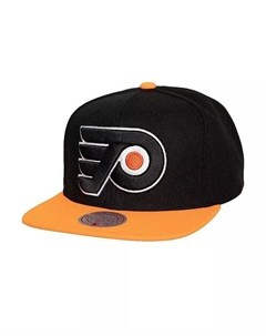 Мужская черная кепка Snapback Philadelphia Flyers Core Team Ground 2.0, черный Mitchell and ness