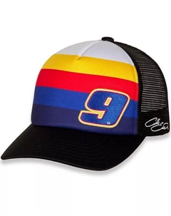 Мужская черная регулируемая шляпа Hendrick Motorsports Team Collection Chase Elliott Foam Trucker Snapback Fanatics