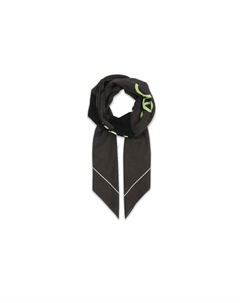 Черный шарф из органического хлопка Calvin klein