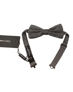 Элегантный разноцветный шелковый галстук-бабочка Dolce&gabbana