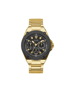 Часы из стали и золота Guess