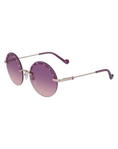 Солнцезащитные очки из золотистого металла Liu jo