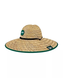 Мужская соломенная шляпа Natural New York Jets, бежевый New era
