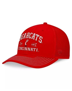 Мужская красная регулируемая кепка Cincinnati Bearcats Carson Trucker, красный Top of the world