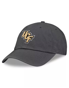 Мужская кепка Heather Charcoal UCF Knights Team Logo Washed Adjustable Hat Top of the world