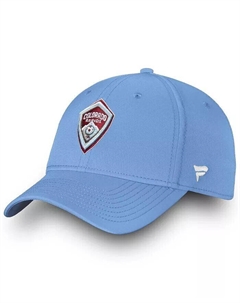 Мужская небесно-голубая кепка Colorado Rapids Elevated Speed ​​Flex, синий Fanatics