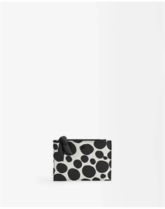 Маленькая женская визитница с принтом в горошек, мультиколор Parfois
