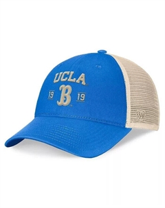 Мужская синяя регулируемая кепка UCLA Bruins Heritage Waylon Trucker, мультиколор Top of the world