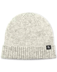 Мужская роскошная ребристая шапка-манжета, серый Calvin klein