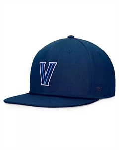 Мужская темно-синяя бейсболка Villanova Wildcats Fundamental Snapback Top of the world