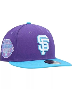 Мужская фиолетовая приталенная шляпа San Francisco Giants Vice 59FIFTY New era