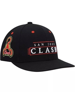 Черная мужская кепка San Jose Clash LOFI Pro Snapback, черный Mitchell and ness
