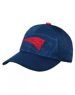 Молодежная кепка для мальчиков и девочек Navy New England Patriots Tailgate Adjustable Outerstuff