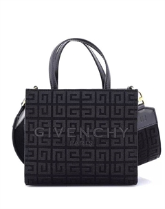 Мини-сумка G-Tote 4G из жаккарда Pre-Owned, черный Givenchy