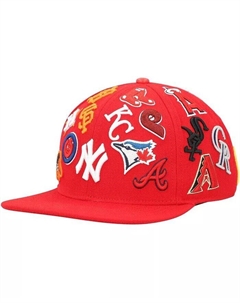 Мужская красная шерстяная кепка Mlb Pro League Snapback Pro standard