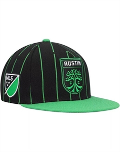 Мужская черная бейсболка с булавкой Austin FC Team Snapback Mitchell and ness