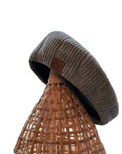 Женская шляпа-берет Emily в цвете «уголь», цвет charcoal C.c