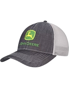 Мужская черная регулируемая кепка John Deere Classic Trucker, черный Top of the world