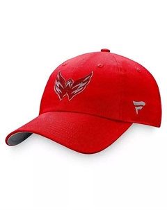 Женская красная регулируемая шляпа Washington Capitals Iconic Glimmer, красный Fanatics