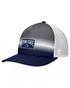 Мужская темно-серая регулируемая шляпа Penn State Nittany Lions Daybreak Foam Trucker, синий Top of the world