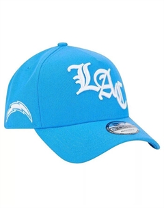 Мужская пудрово-голубая шапка Los Angeles Chargers Mystic 9FORTY A-Frame Adjustable New era