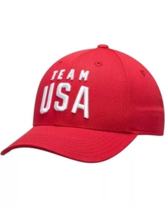 Big Boys Red Team USA New Logo однотонная структурированная регулируемая бейсболка Outerstuff