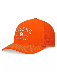 Мужская оранжевая регулируемая кепка Clemson Tigers Carson Trucker Top of the world