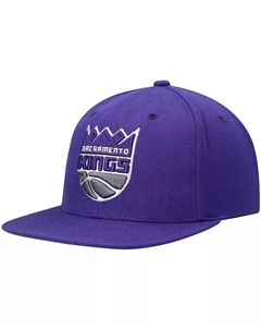 Мужская фиолетовая кепка Sacramento Kings Ground 2.0 Snapback Mitchell and ness