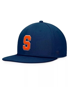 Мужская темно-синяя бейсболка Syracuse Orange Fundamental Snapback Top of the world