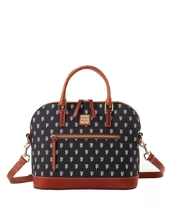 Женская фирменная сумка-портфель San Francisco Giants с куполообразной молнией Dooney & bourke