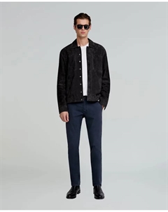 Мужские брюки-чиносы прямого кроя с легкой эластичностью, темно-синий Scalpers