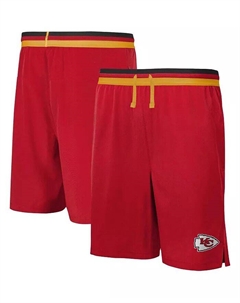 Мужские красные эластичные тренировочные шорты Kansas City Chiefs Cool Down Tri-Color Outerstuff