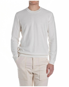 Мужской вязаный свитер с круглым вырезом, белый Replay