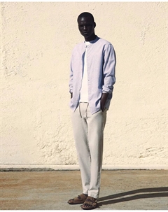 Полосатая рубашка, темно-синий Сфера