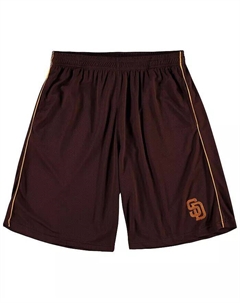 Мужские коричневые шорты в сетку San Diego Padres Big Tall Fanatics