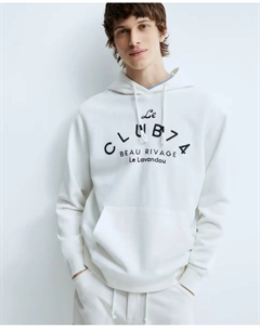 Структурированная толстовка, белый Сфера