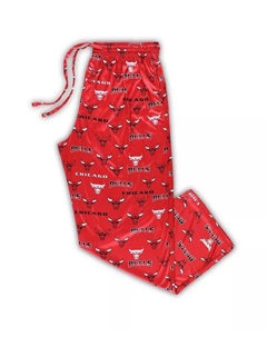 Мужские красные штаны для сна Chicago Bulls Big and Tall Breakthrough Concepts sport