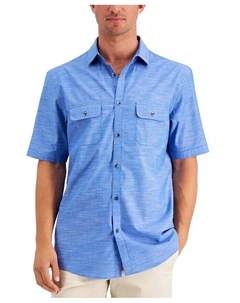 Мужская рубашка Warren, синий Alfani