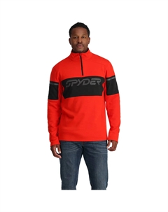 Мужская флисовая кофта Speed 1/2 Zip, красный Spyder