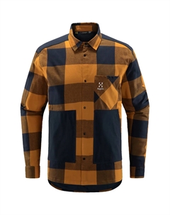 Мужская утепленная рубашка-тиммер, коричневый Haglöfs