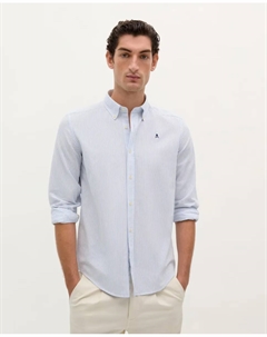 Мужская рубашка прямого кроя в полоску, мультиколор Scalpers