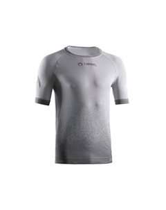 Футболка для бега по пересеченной местности Samba с короткими рукавами для мужчин, серый Lurbel