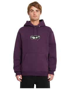 Мужская толстовка с капюшоном фиолетового цвета, фиолетовый Volcom
