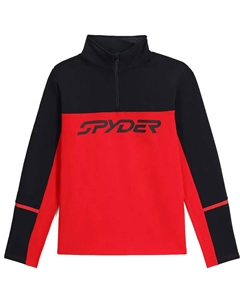 Мужская флисовая кофта Speed 1/2 Zip Fleece, красный Spyder